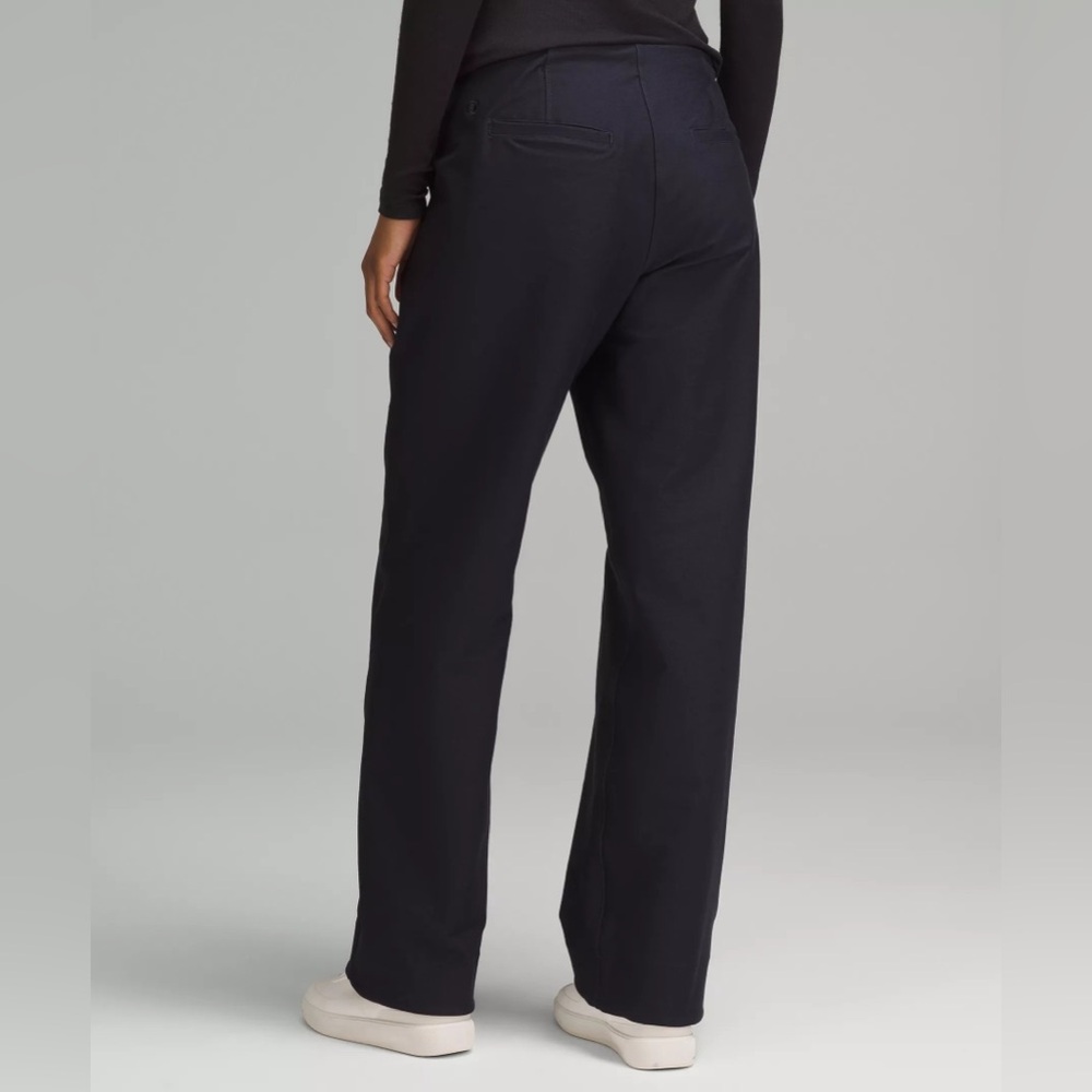 lululemon Utilitech Relaxed-Fit Mid-Rise Navy Trouser 4